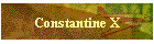 Constantine X