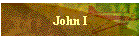 John I